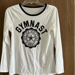 Justice, white/black, size 14/16